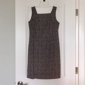 Black Floral Dress by Charter Club